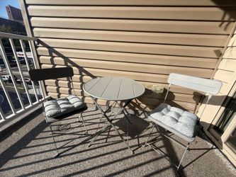 SUNDSÖ - foldable patio set