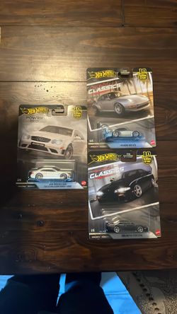 Premium hot wheels all three for 25$ yes