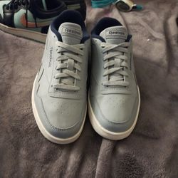 Grey Reeboks