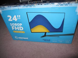 New Elements 24" 1080p FHD monitor HDMI / VGA - $99 (Schererville)