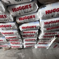Huggies Diapers Sizes 1,2,3,4,5,6 