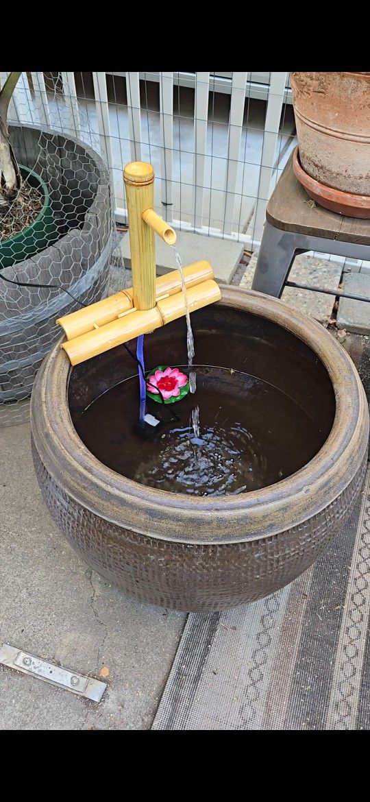 Huge Beautiful Ceramic Pot