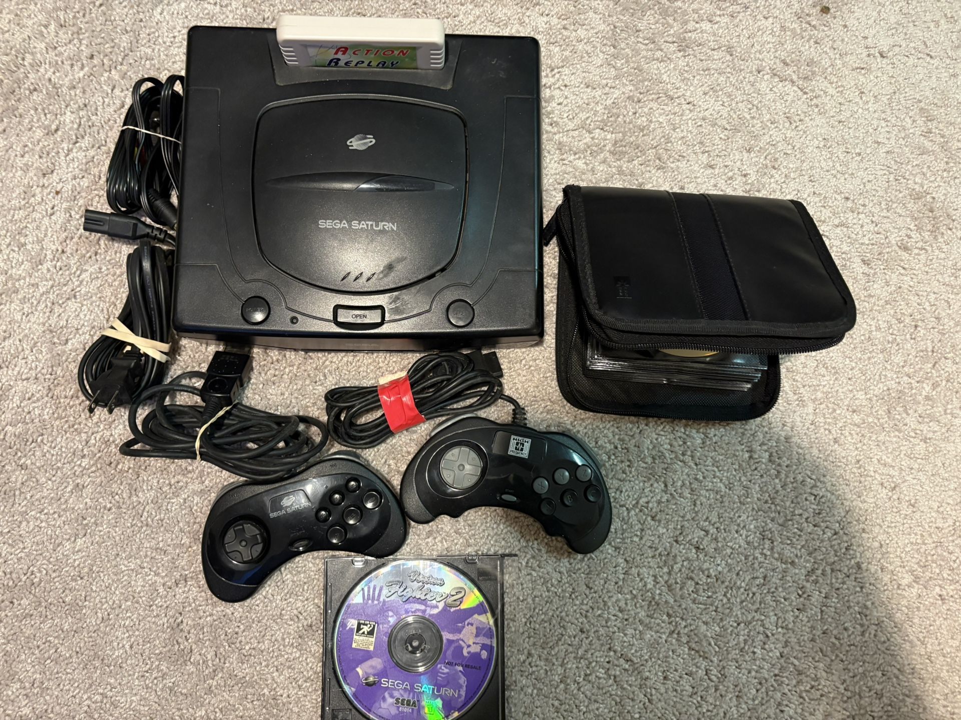 Sega Saturn Bundle (read Description)(hablo Espanol)