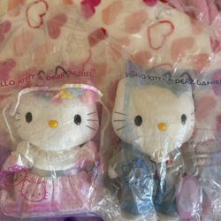 Hello Kitty & Dear Daniel Plushies 