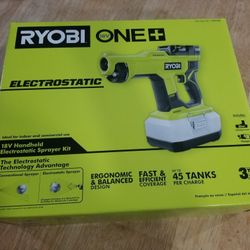 Ryobi One+ 18V Electrostatic Sprayer Kit