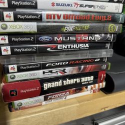 Mix Of Video Games And 1 Controller 
