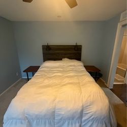 Queen Bed and Bedframe