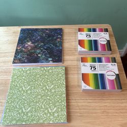Source Unknown Colorful Textured Cardstock Pack