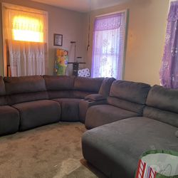 Couch 5 Piece Sectional 