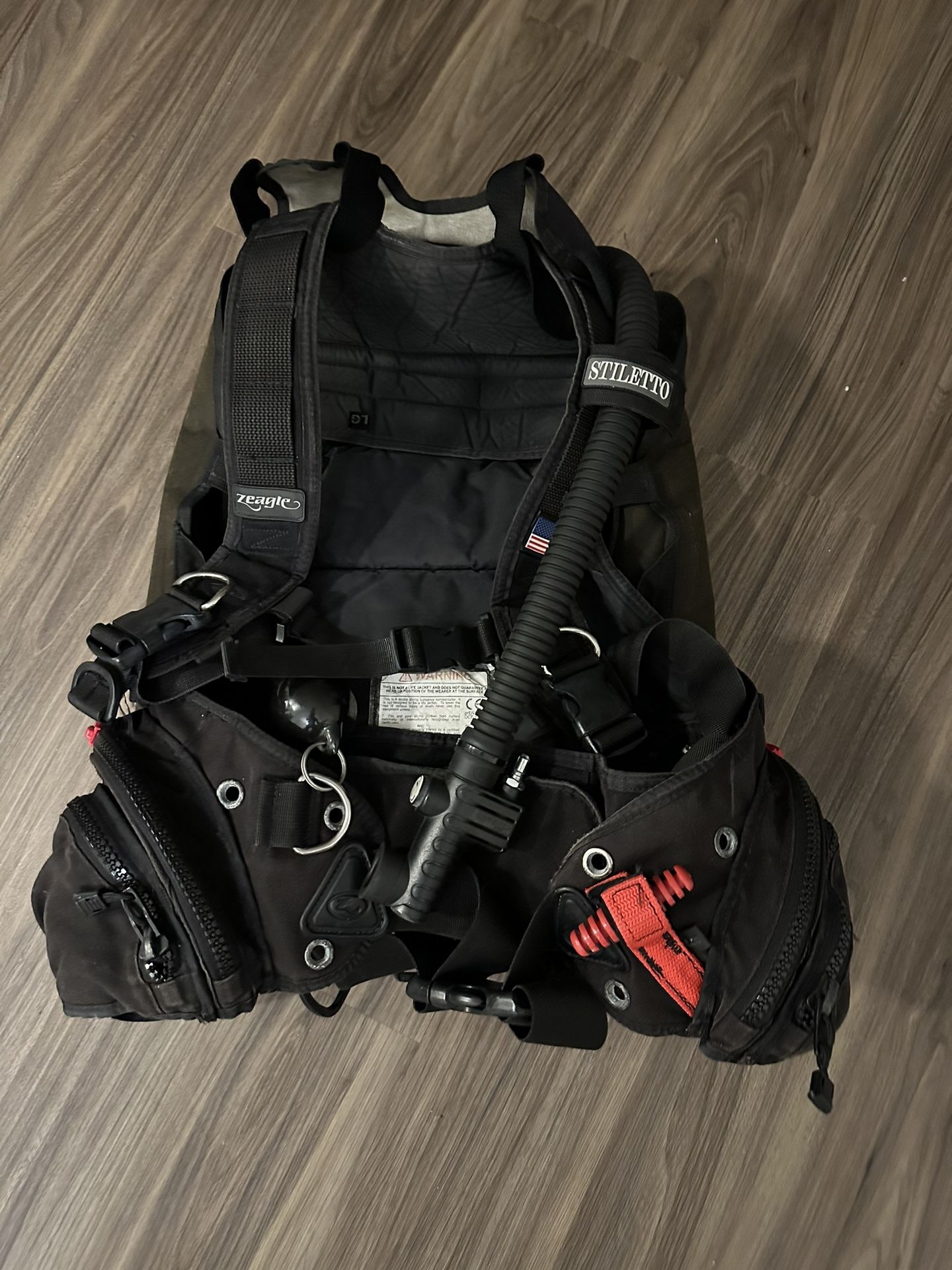 Scuba Gear Zeagle Stiletto Size Large for Sale in Orange, CA OfferUp