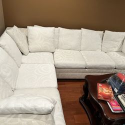 White Sectional Couch