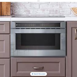 New sealed box GE 23.9-in 1.2-cu ft 1000 -Watt Microwave Drawer ( Stainless Steel ) $1500.00 O.B.O.