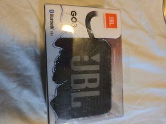 New jbl go3 speaker