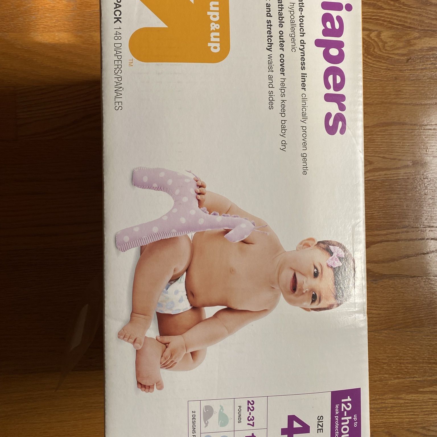 Up & up diapers size best sale 4