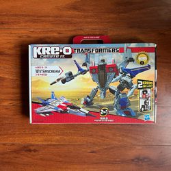 NEW Transformers Starscream - KREO - Like Lego