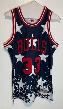 New Mitchell & Ness 4th July 1997 Scottie Pippen 33 Chicago Bulls sz M Jersey