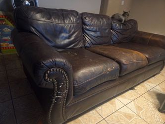 Free leather couch
