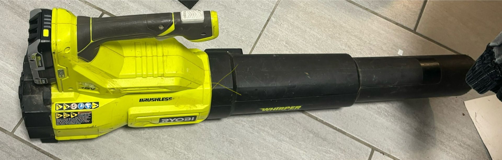 ryobi 18v volt blower