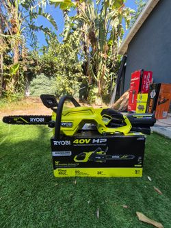 RYOBI 40V HP Brushless 16 in. Battery Chainsaw