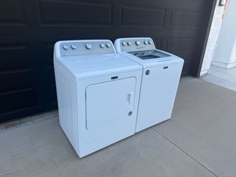 Washer and Gas Dryer
