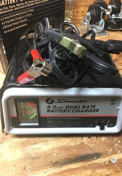 Schumacher 6/2 dual rate battery charger