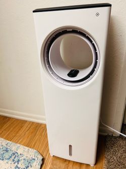 Air cooler, remote control, ice packs