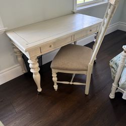 Solid Wood Desk And Chair