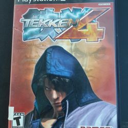 PS2 Tekken 4 Game With Memory Card $35 With SAME DAY SHIPPING THROUGH OFFERUP 