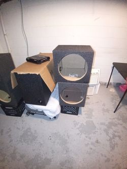 2 Single 15" Boxes