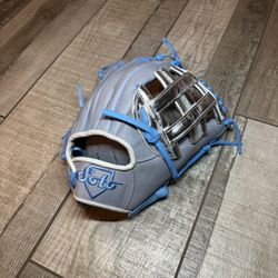 Blue and grey baseball Soto glove (not even broken it yet ) 