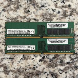 LOT OF 2x SKHynix 32GB 2Rx4 PC4-2933Y DDR4 ECC RDIMM