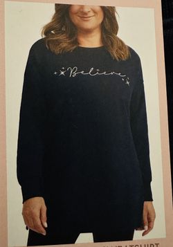 Teddi Rose Ladies'  Crewneck Pullover / M / Blue