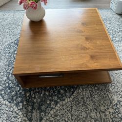 Room & Board Walnut Coffee Table - Graham