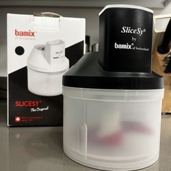 Bamix SliceSy (like new, black)
