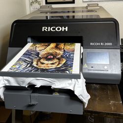 Ri2000 Garment Printer (6 Months Old) $9,000 Or Best Offer