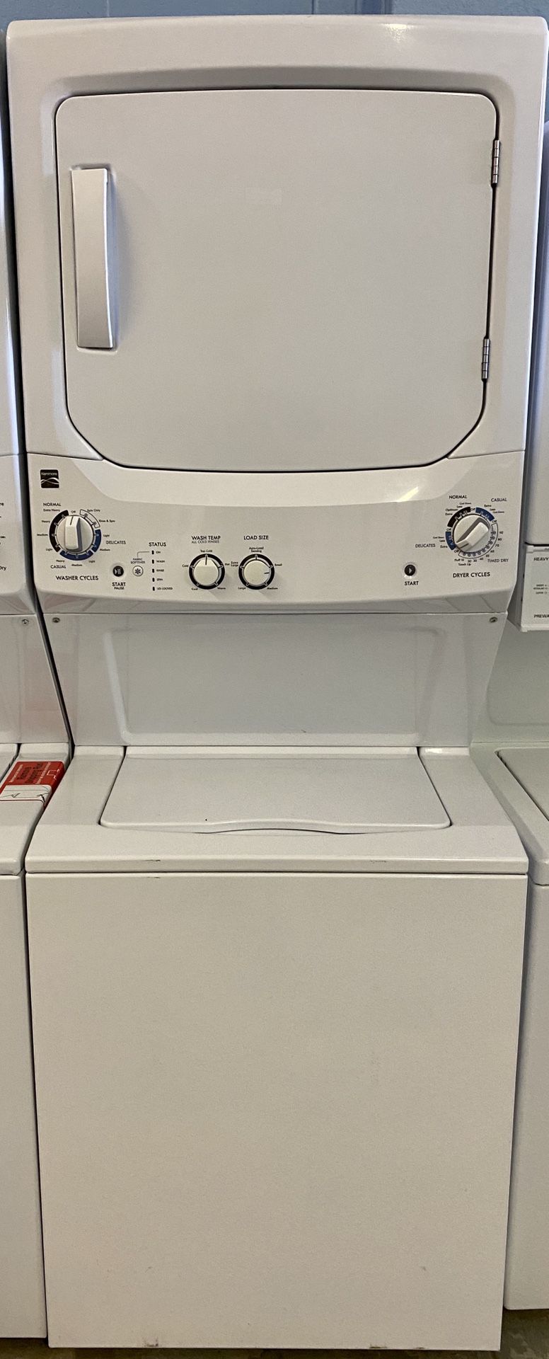 Kenmore Stack Washer & Dryer 27"