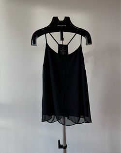 Tank Top Black Blouse New York & Company New With Tag