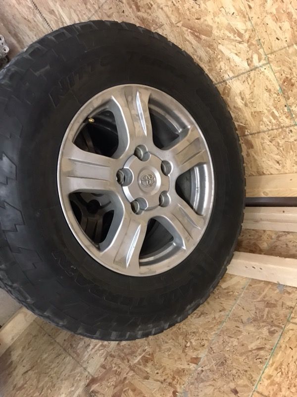 4 llantas todo terreno rin 18 para Toyota tundra