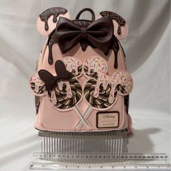 Launch Flight, Disney Minnie Mouse Choc Sprinkle Lollipop Here, Mini Backpack