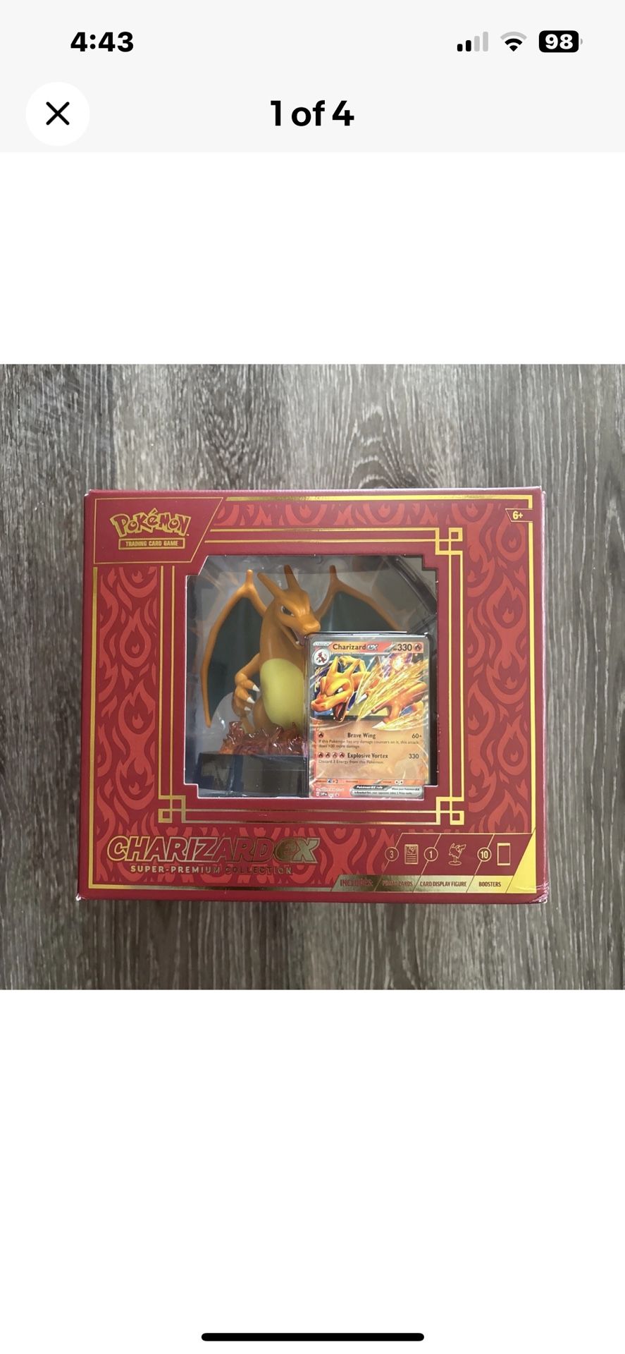 Pokemon TCG Charizard ex Super Premium Collection