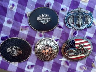 HARLEY DAVIDSON BELT BUCKLES