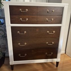 Mid Century Tall Boy Dresser (by Mid Century Furniture Co.)
