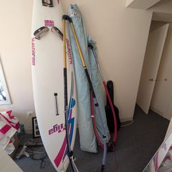 2 Windsurfing Boards + Sails