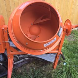 Central Machinery 3 ½ cu. Ft. Cement Mixer