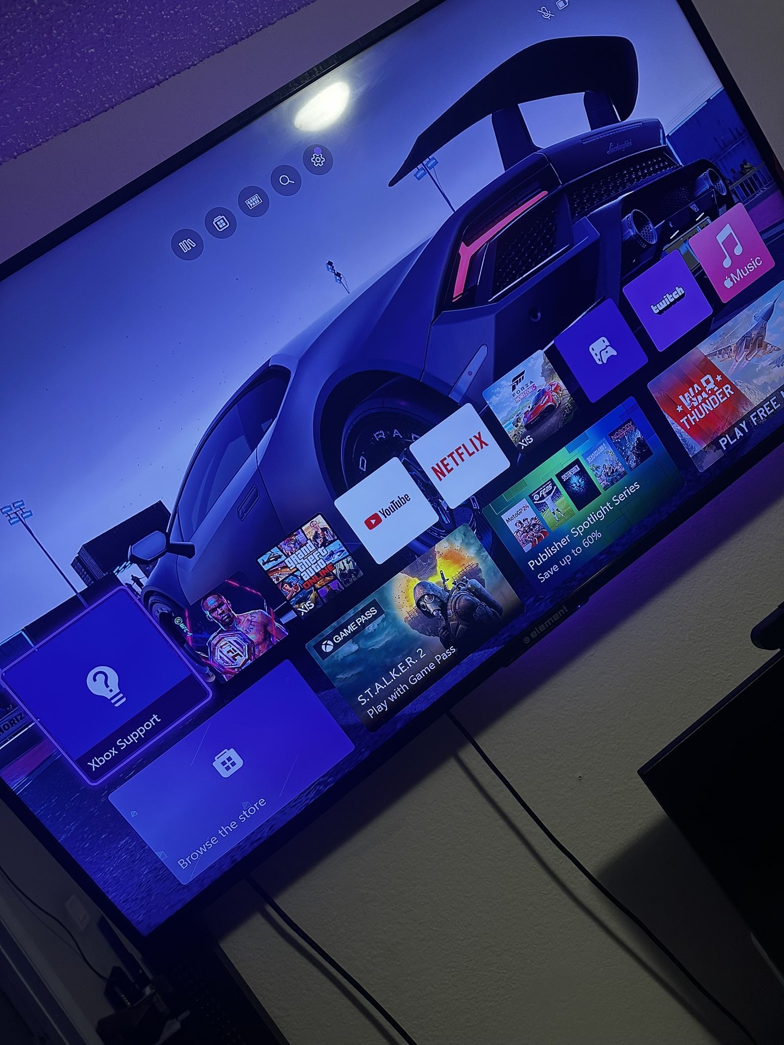 Element 55” TV