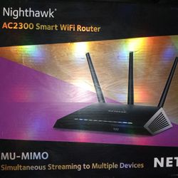 NETGEAR NightHawk AC2300 SMART WIFI ROUTER R7000P-100NAS. Sale Or Trade