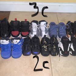 Infant jordans size 3c sale