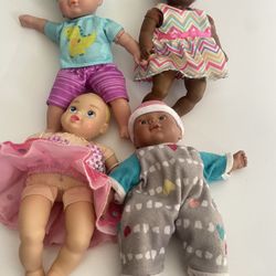4 Little Dolls 10”
