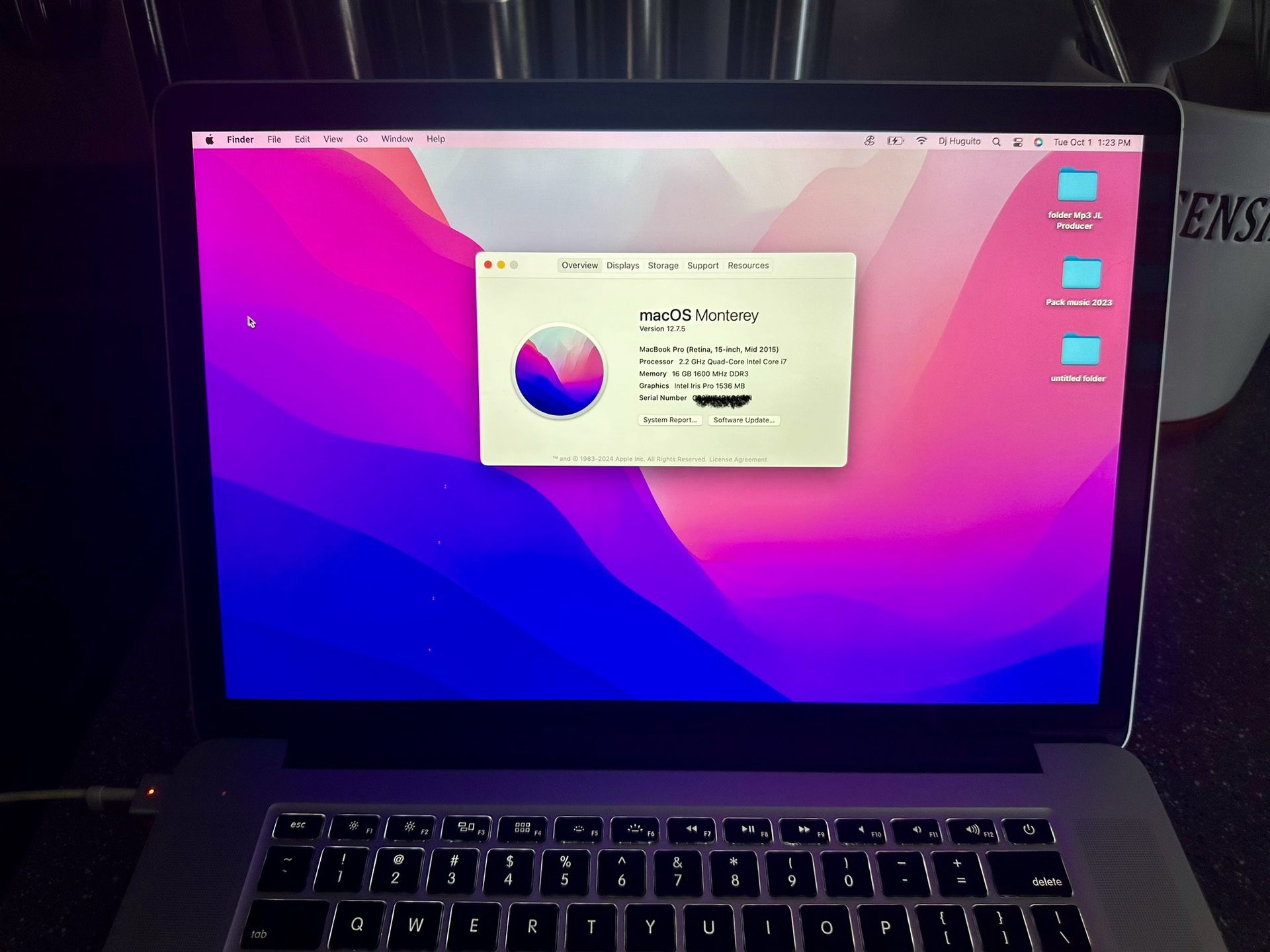 MacBook Pro π» 15 Inch Mir 2015
