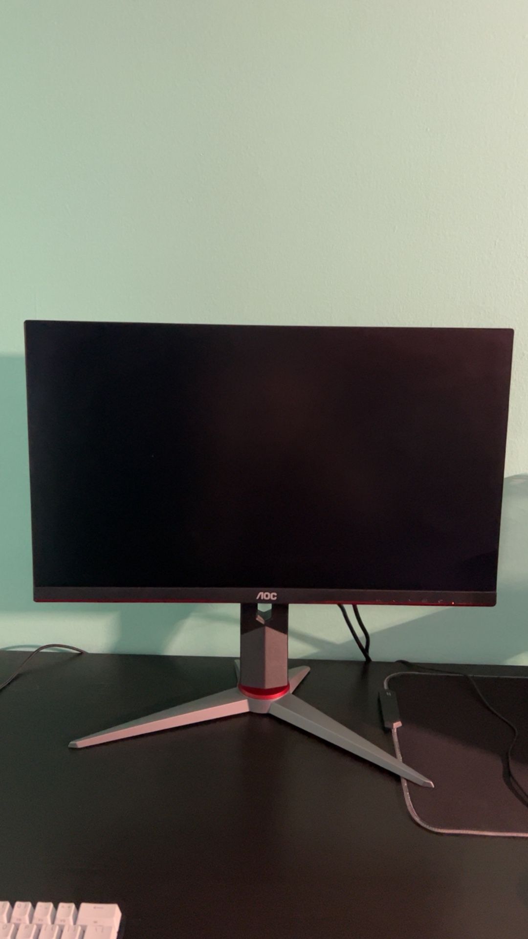 AOC 24G2 24" Frameless Gaming IPS Monitor